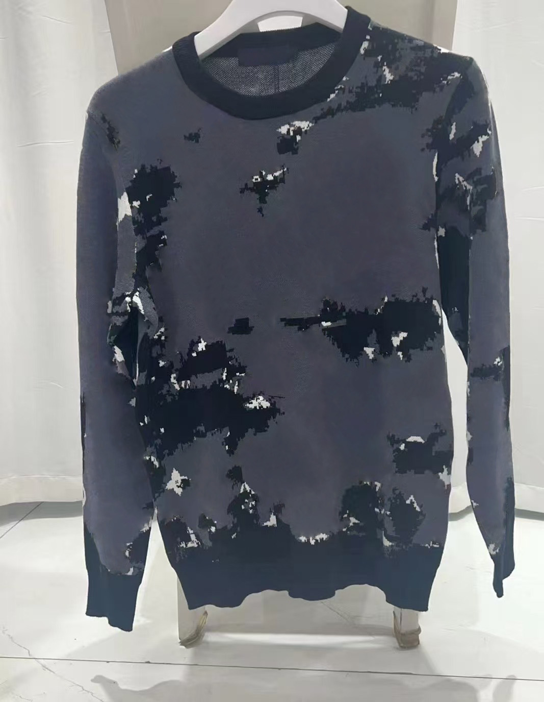 Mens Womens Designers F Sweaters Pullover Men Hoodie Long Sleeve Sweater Sweatshirt Embroidery Knitwear Man Clothing Winter Clothes-image-902396489