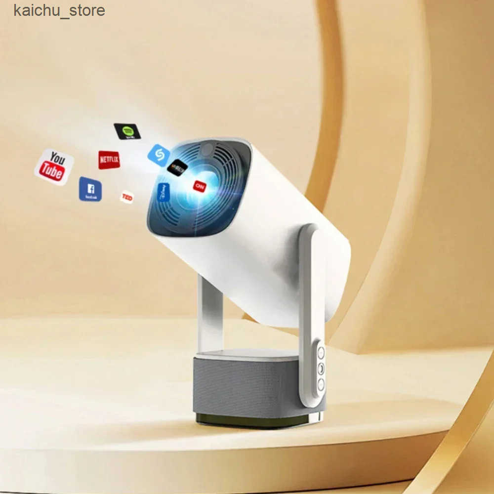 Projectors K2/K2N Smart Outdoor Projector 230 ANSI Android 11 Dual Wifi6 BT5.0 4K 1080P 1280*720P HD Home Cinema Outdoor Projector Battery J24110-image-1036591220