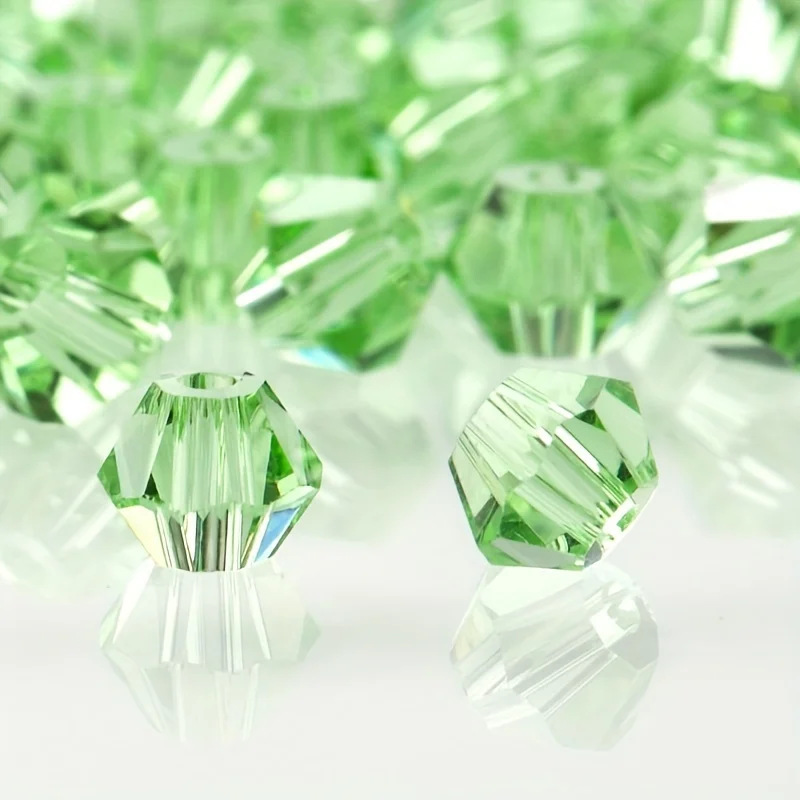 green glass beads bulk for jewelry making bracelets crafts-image-1046664913
