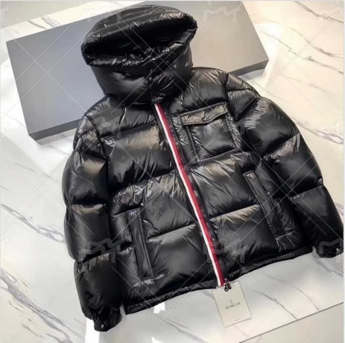 Men's Down Parkas Fashionable 2024 Winter New Fashion Printed Male And Female Couples Cotton-padded Jacket Printed Letters Short Warm Thick