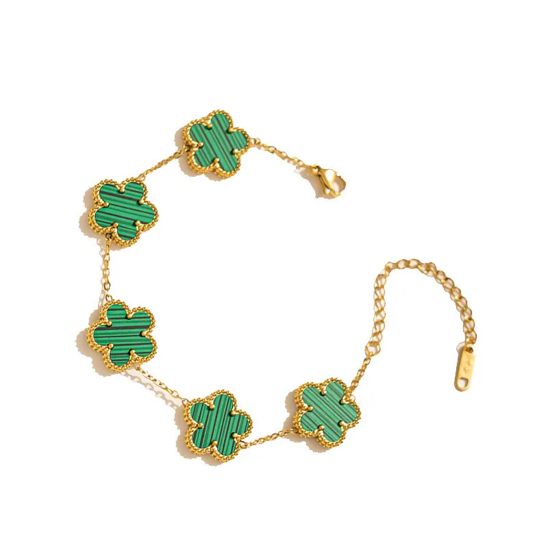 Luxury designer with classic letter fashion square diamonds high quality bracelets fine gift jewelry-image-1105907675