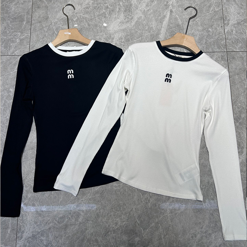 Designer Womens Soft Knits slim fit Tees soft warmth fashion Bottom layer shirt Best friend outfit versatile