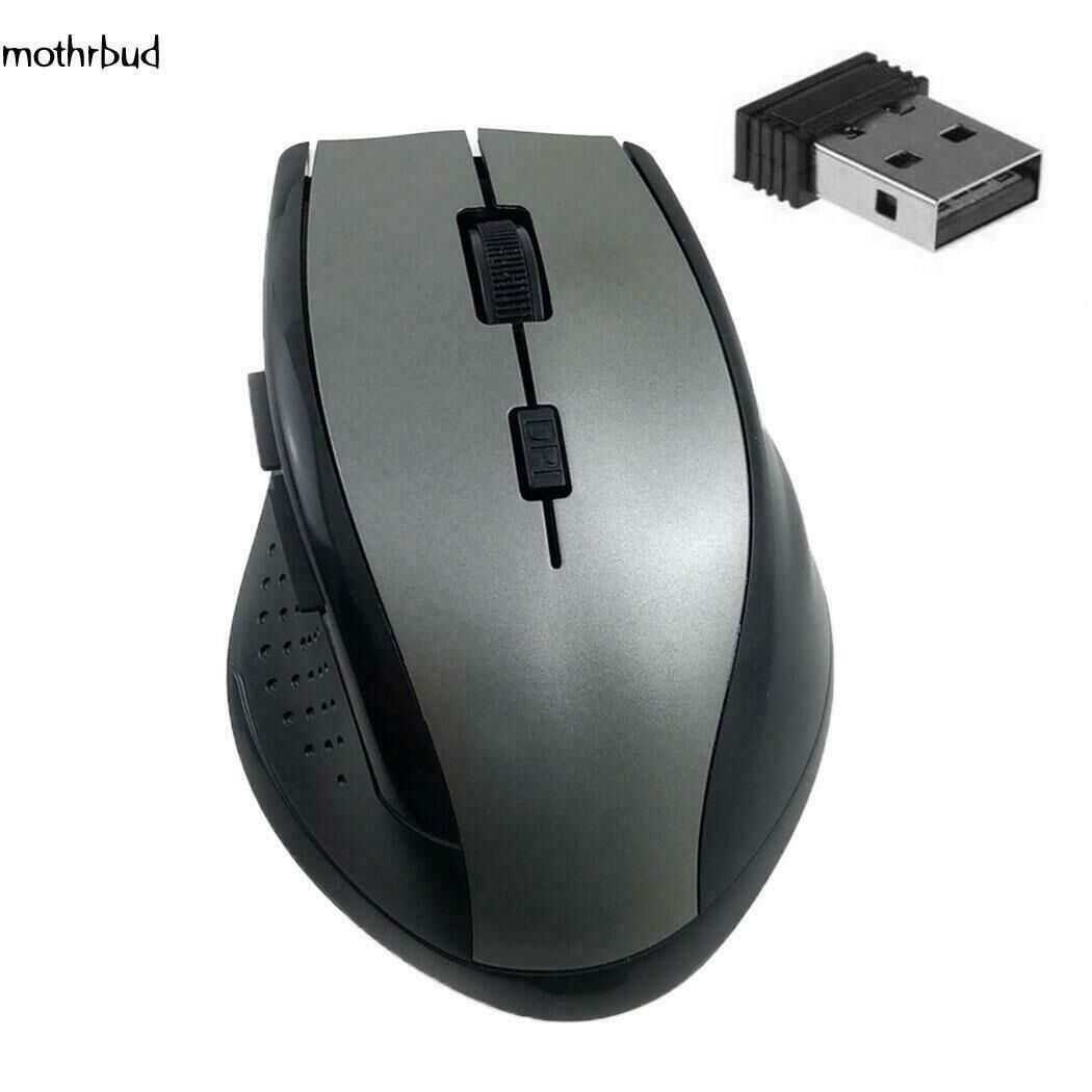 Mouse 3D Style Computer Mute Mouse Wireless Mouse 2.4G photoelectric laptop gaming office L2605230-image-892662079