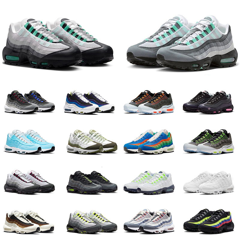 95 95s Sports Men Womens Running Shoes Sneakers Baltic Blue Anatomy Green Sequoia Tou Neon Greedy Trainers winter High Cut Waterproof Boots Obsidian
