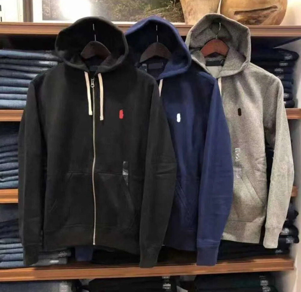 Polo Hoodies Mens Designer Sweat Sweins Sweins Sweins Cotton Fallow Set Men Pants Joggers Zip Fjyr