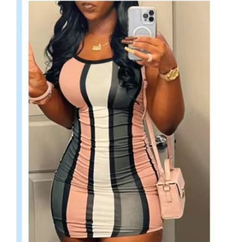 Robe à suspension d'été Robes décontractées de créatrice mince mince fleur saut de gilet imprimé hanche en acier foncé en acier deux pièces mini
