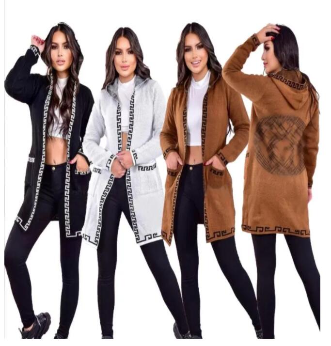 Pull pour femmes Nouvelles lettres Fashion Knited Designer Sweater Cardigan manteau de mode d'hiver Vêtements pour femmes