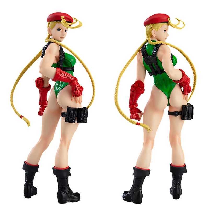 Action Toy Figures 17cm Street Fighter Game Anime Figure POP UP PARADE Sexy Girl Cammy White Action Figure Adt Collection Model Doll Toys Gifts C-image-1085000281