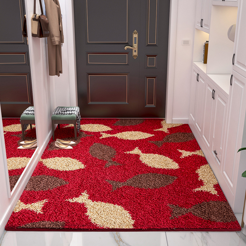 Home floor mat, household bedroom carpet, door mat, kitchen floor mat, absorbent bathroom mat-image-1037773870