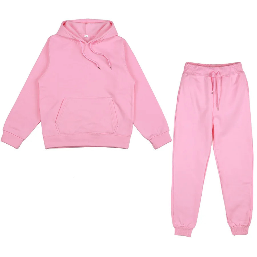 Toppies Womens Tracksuits Sports Pants Suit Casual Hoodies Fleece Sweatshirt Female Jacket Sweatpants Harajuku Clothes 241213