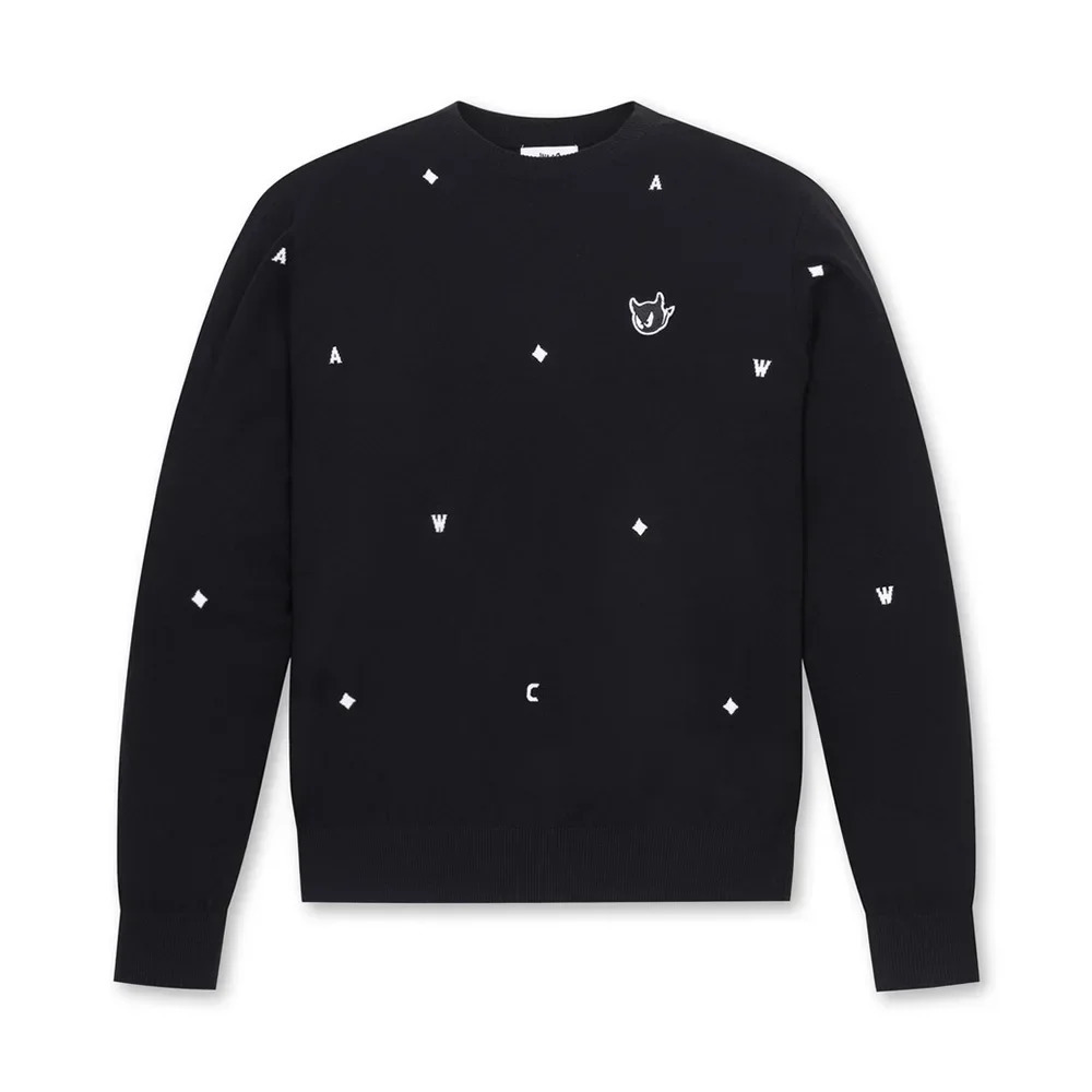 mens casual knitted sweater outdoor sports golf clothing fashionable autumn and winter warm pull 241213Z