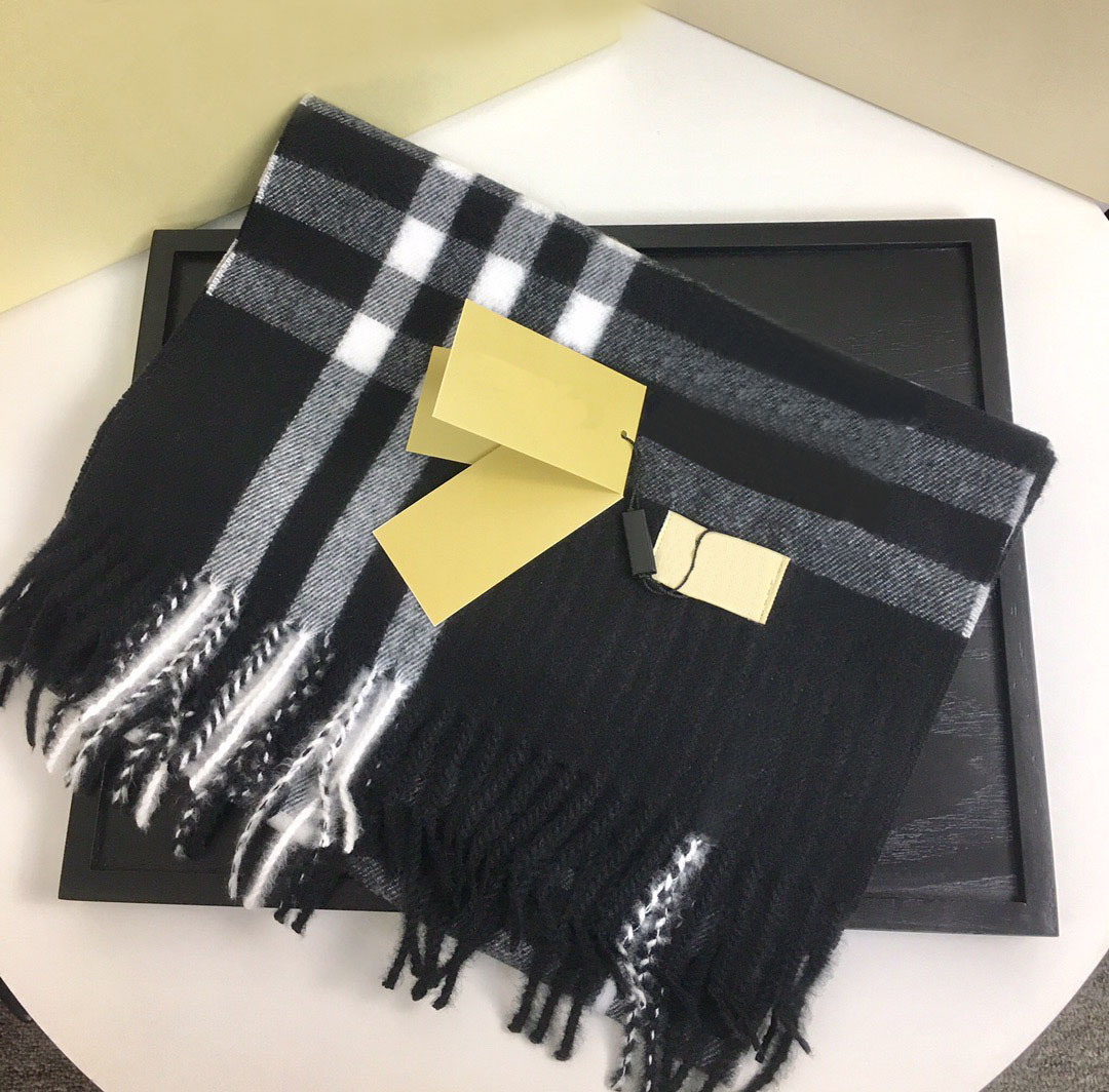 Womens Scarves Designer Scarf Shawl Men Womens Wraps Pashmina Top Plaid Design Color Block Scarf Super Soft Fabric Classic Couple Unisex Scarf 18-image-891166723