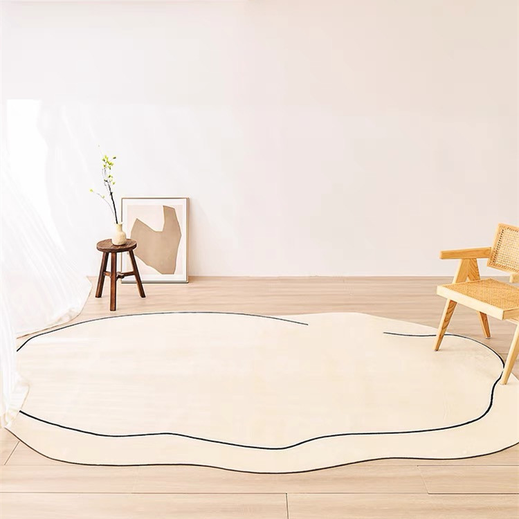 Thickened Living Room Carpet Simple Living Room Bedroom Bedside-image-1037958758