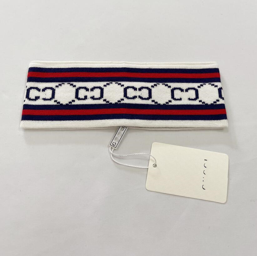 Brands de créateur de marque vintage de luxe Bandeaux de lettres pour femmes Braves étroites Headwrap tissu headwear fashion headscarf sports