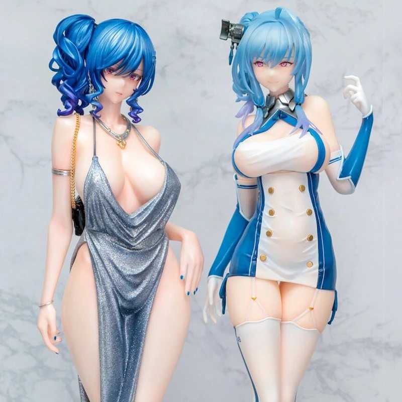 Action Toy Figures 25CM Azur Lane St Louis 1/7 Dress/Lightweight Ver Sexy Girl Anime Action Figures PVC Hentai Collection Doll Model Toys Gift C2-image-1085000316