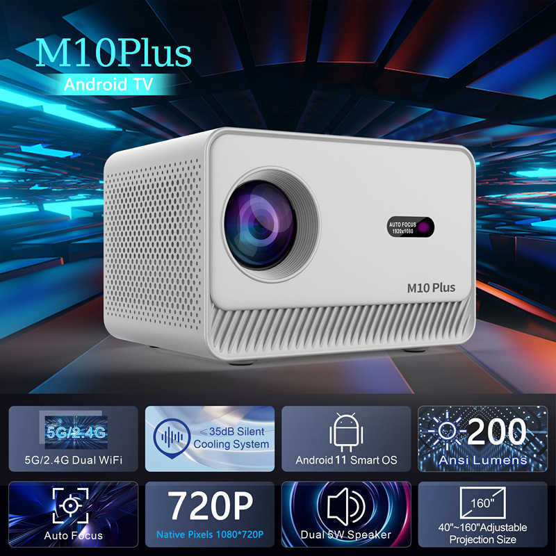 Projectors Projectors Support 4K Video Home Theater 3D Android Smart TV With z241216-image-992090323