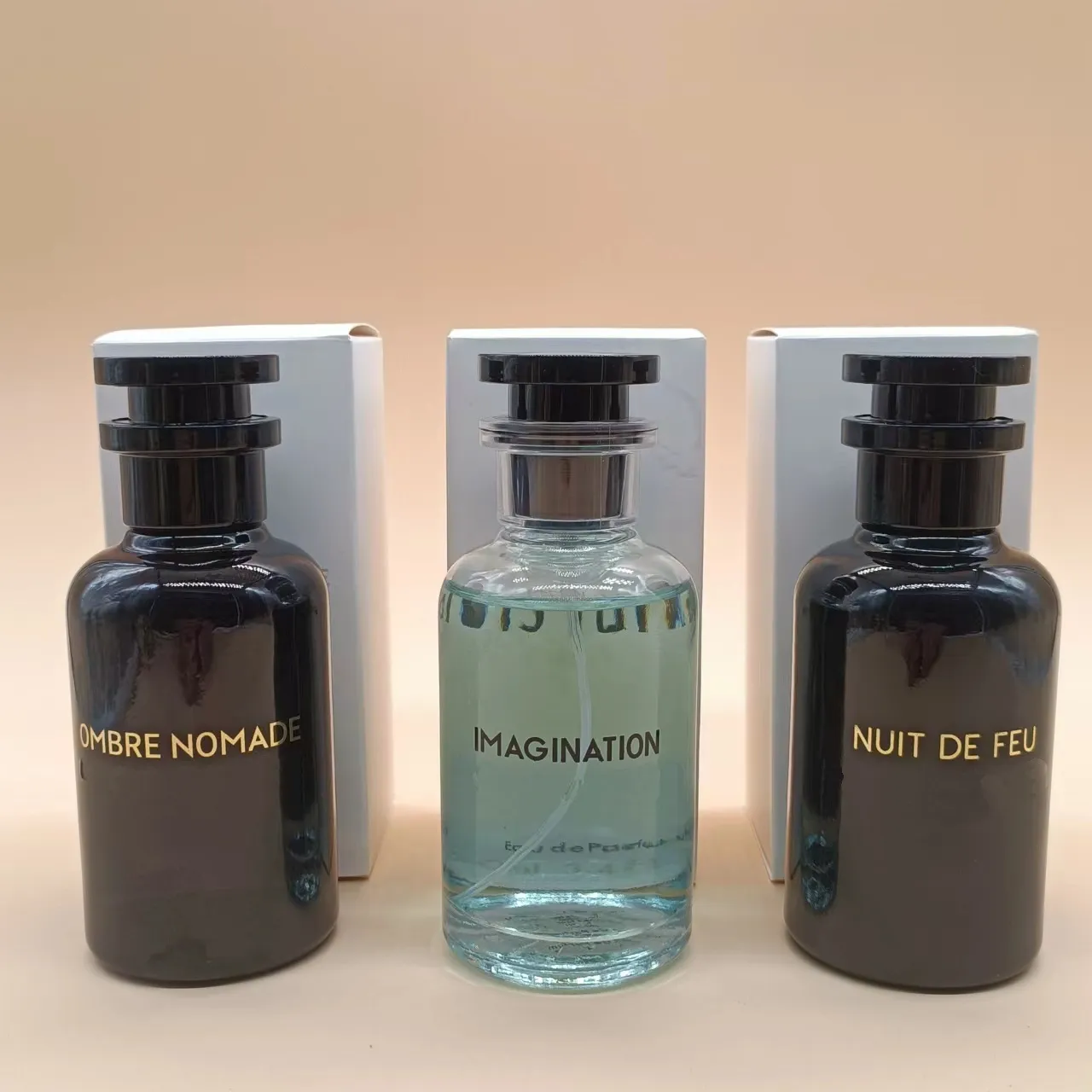 Marque Classic Perfume Imagination City of Stars Ombre Nomade Nuit de Feu Fragrance 100ml Man Femmes Lastion Dasting Brand Brand Cologne Spray Fa