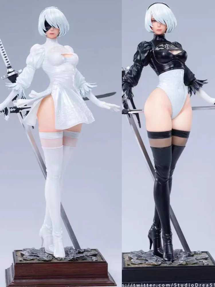 Action Toy Figures NieR Automata Figure Yorha No. 2 Type B 2B Anime Girl PVC Action Figure Toy Game Statue Adult Collection Model Doll GiftY24121-image-1038106256