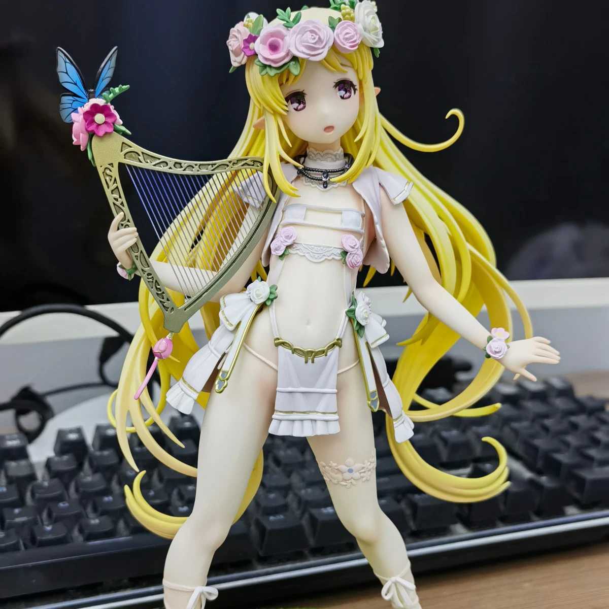 Action Toy Figures 23CM Vertex Elf Mura Melum 1/6 Sexy Girl Japanese Figma Anime Action Figures PVC Hentai Collection Doll Model Toys Gift Figuri-image-1085000246