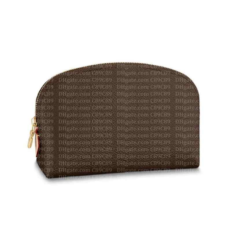Designer Bag Cosmetic Bags Cases Women Wash fashion Purses Zipper Coin Purse Storage Clutch Size: 17*12*6cm Makeup Bags With Dust Bag