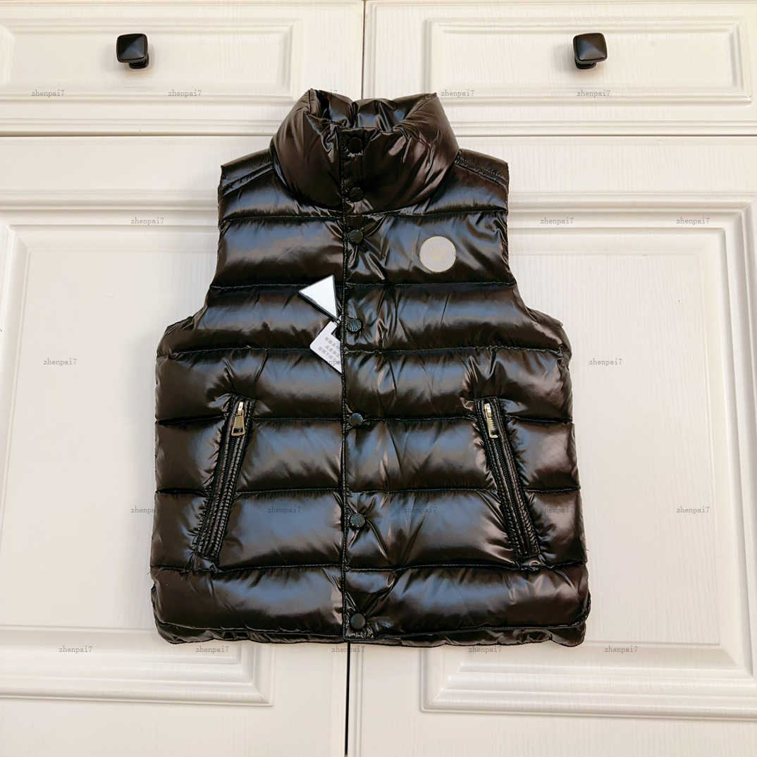 Top baby vest child waistcoat Winter Sleeveless coat kids designer clothes Soft fabric feel boy girl sleeveless jacket-image-1038153778