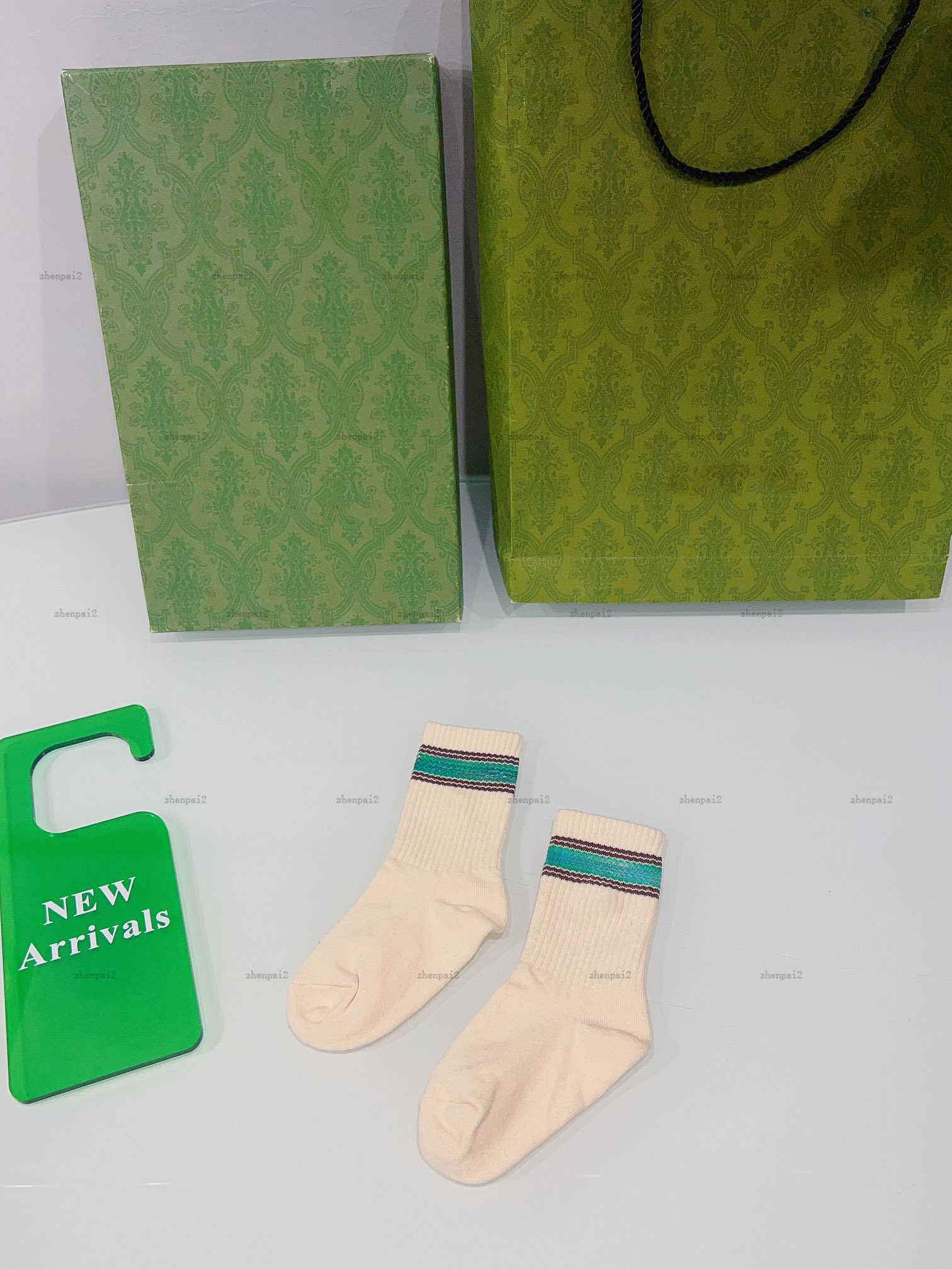 Luxury baby stockings Multiple colors toddler socks kids designer clothes winter boy girl hose Multicolor jacquard design child pantyhose-image-1038204815