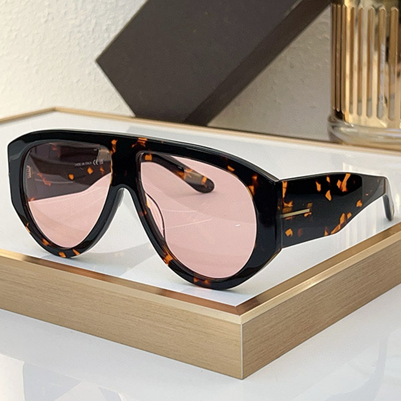 Women Acetate Oval Frame Thin Edge Sunglasses 1044 High Quality Colorful Lenses Tortoiseshell Colored Frame Glasses Mens Outdoor Driver Shading E
