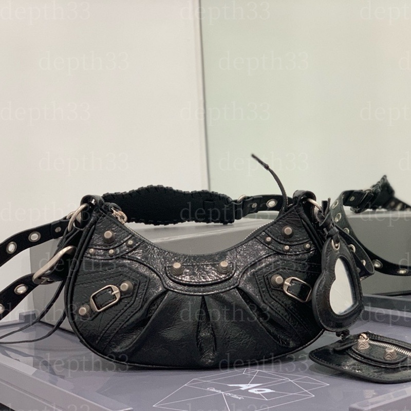 7A Le Cagole motorcycle handbags bags tote bag shoulder Women lady luxury designers genuine leather crossbody clutch wallet purse pochette vintage c