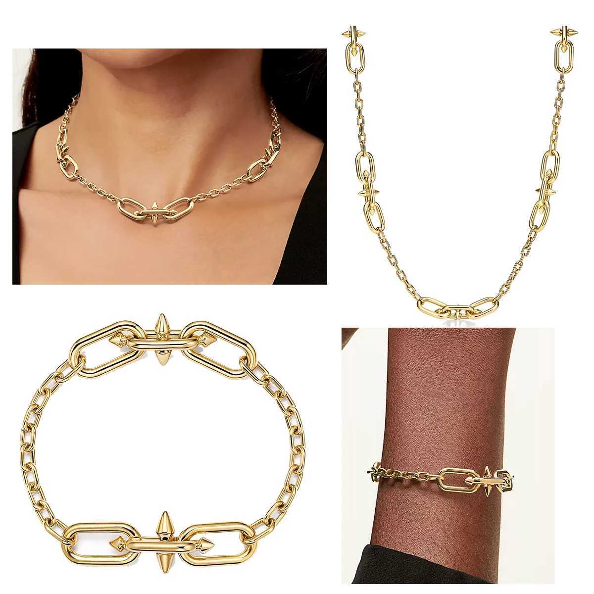 Bracelets de charme Bracelet Collier Silt Silver S925