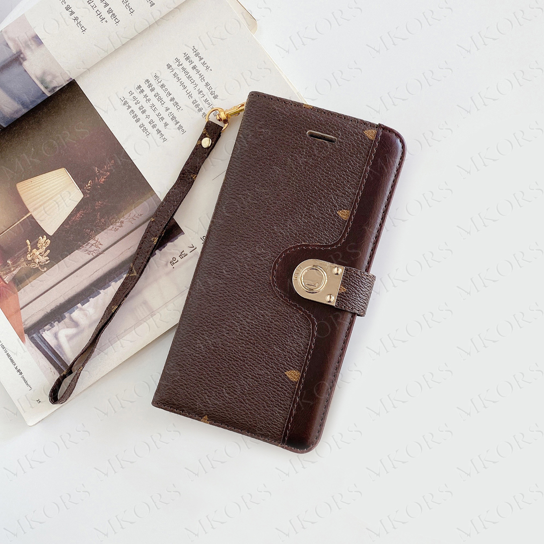 Designer Flip Leather Wallet Phone Cases for iPhone 16 Plus 15 14 13 Pro Max 13pro 12 12pro 11 Card Pocket Luxury Cover Samsung Galaxy S25 S24 S23 S