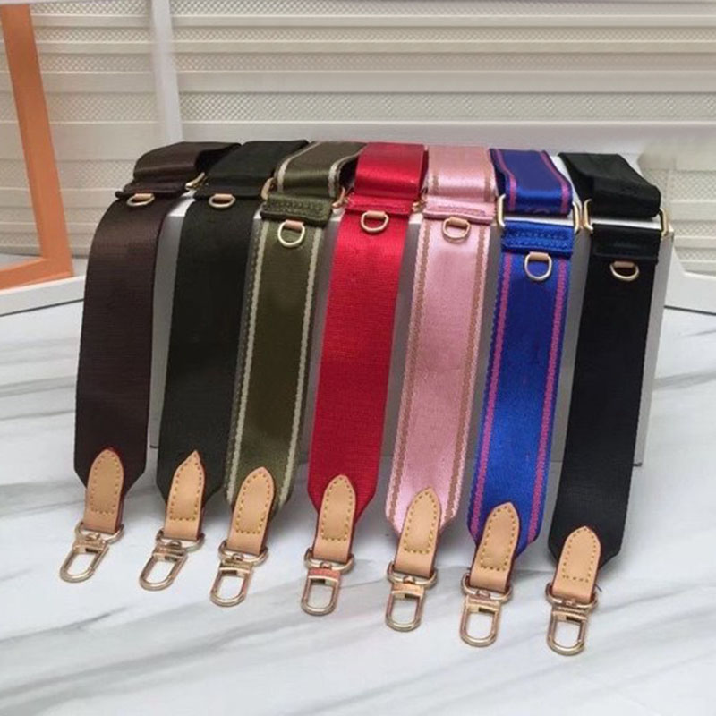 Wholesale designer bag strap straps shoulder bags handbag tote wallet belts with letters luxury famous fashion free shipping