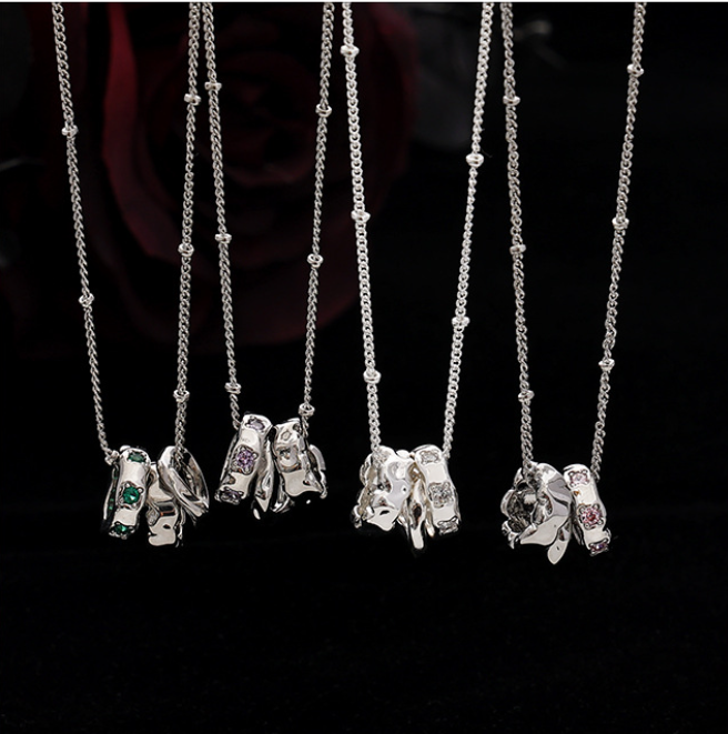 Pendant Necklaces Beaded Necklaces Fashion ins style designer necklace long K gold and silver necklace elegant designer jewelry high-end accessory d