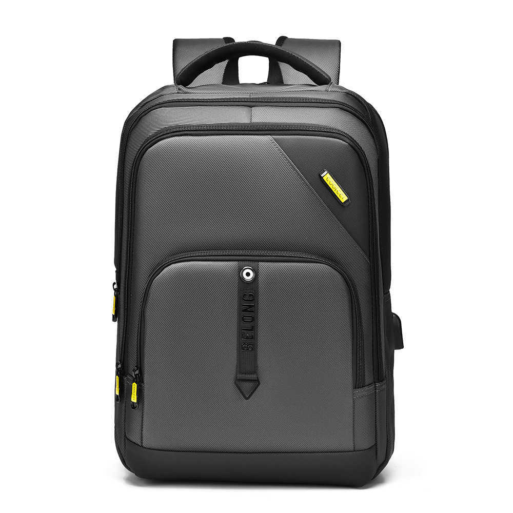Backpack men's large capacity business commuting bag men's leisure daily commuting bag computer bag trendy travel backpack 241215