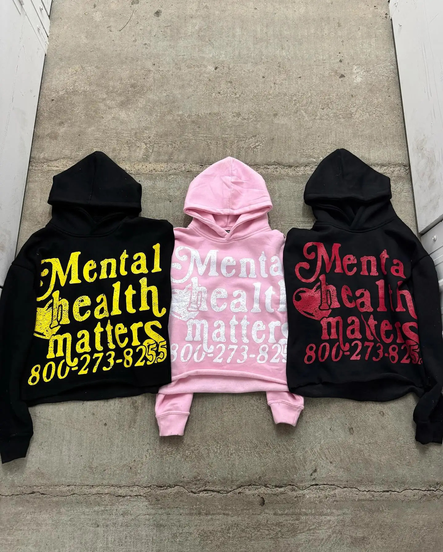 Y2k Mental Health Matters Print Hoodies Women Men Oversized Hoodie Goth Grunge Streetwear Sweatshirt Harajuku Gothic Clothes 241214