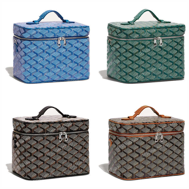 Cosmetic Bags Cases Designer cosmetic bags Medium Clutch makeup bag Luxury Fashion leather toiletry High quality black brown small Shoulder pochette