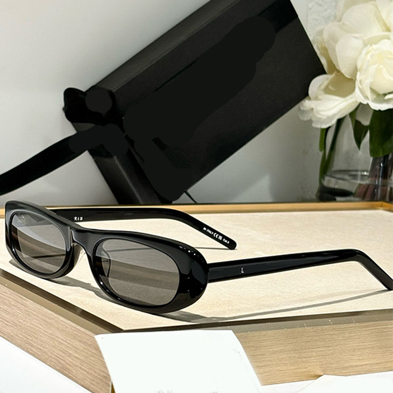FASHION Women Cat Eye Sunglasses 557 Narrow Elongated Cat Eye frames Nylon Lenses Ladies Elegant Party Sparkling High Quality Glasses protection UV4
