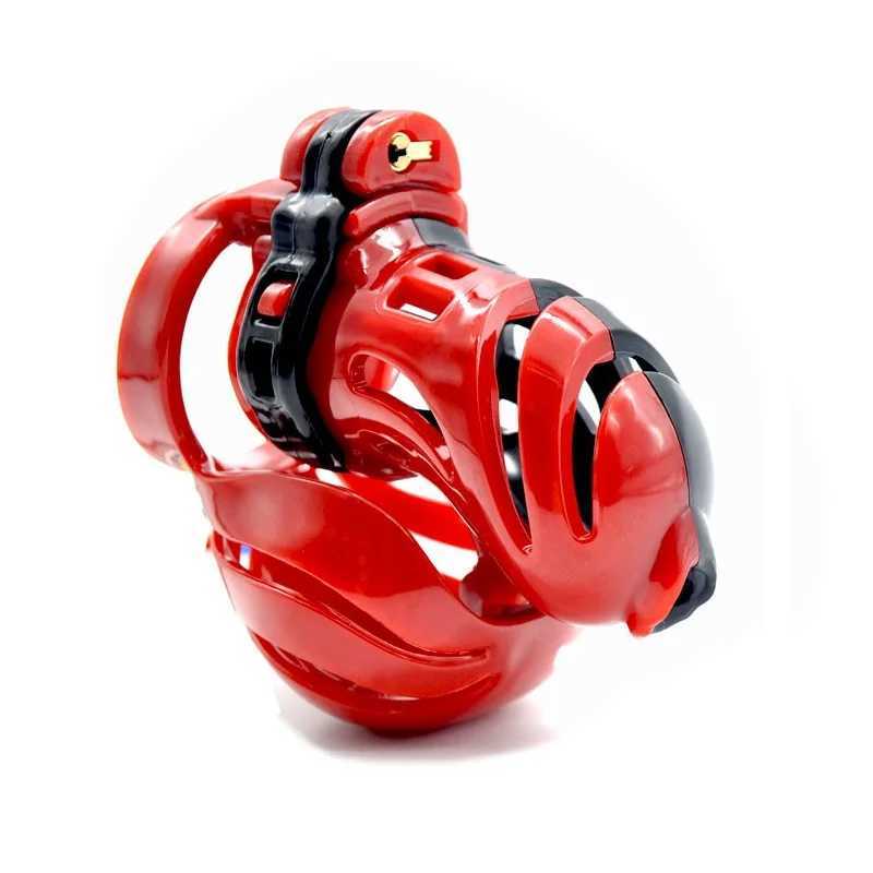 Dispositif de chasteté Cage pénienne homme CB6000 avec anneau et décharge électrique BDSM