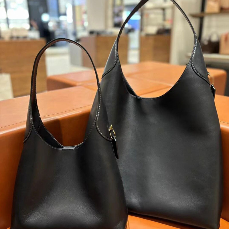 high quality Brooklyn 39 designer handbags CU068 tote shoulder bag casual women tote armpit wallet real leather black fashionable hobo purses lar