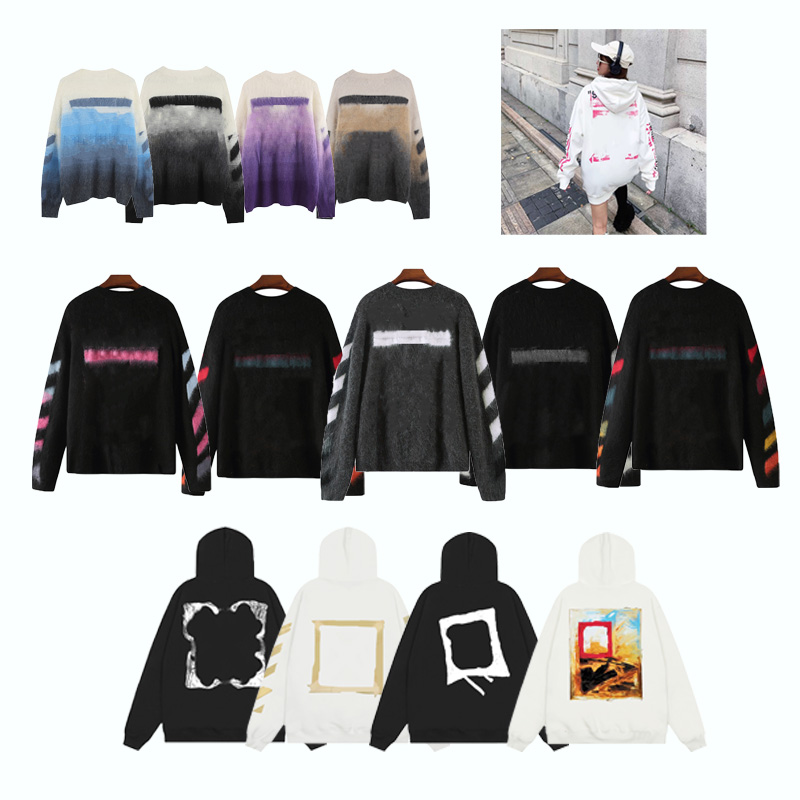 Designer Hoodie Men Arrows Sweat à capuche Femmes Hommes Sweatons Pull Graffiti Graffiti Pure Cotton High Street Brand Trendy Sweat-shirt Automne