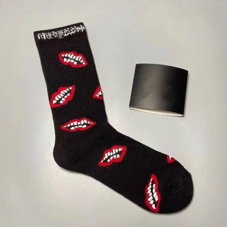 Multicolor Embroidery Men&#039;s Socks Breathable Ankle Socks Solid Color Short Cotton Sock Comfortable High Quality-image-535080596