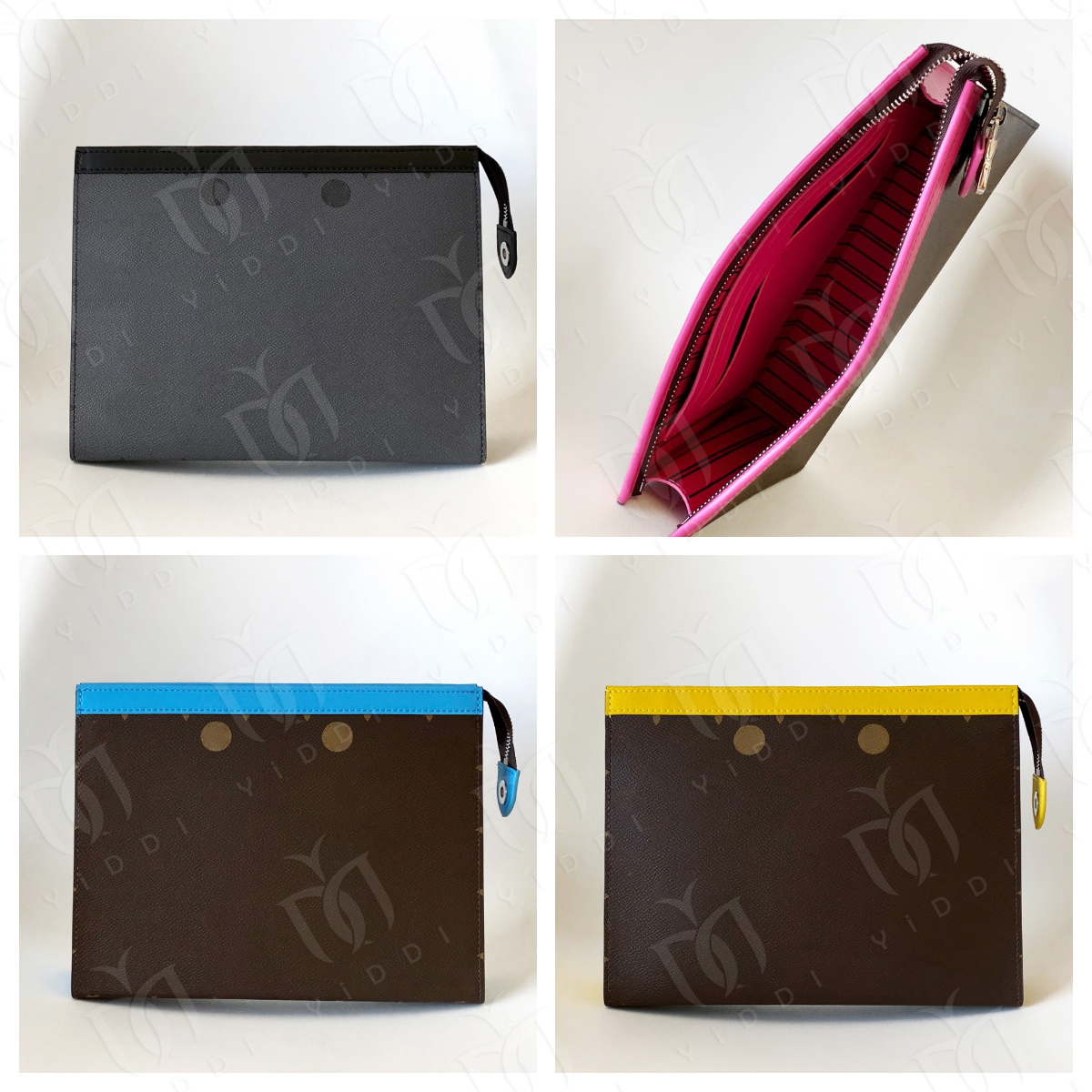 Mirror quality Luxury Travel Toiletry Pouch Designer Clutch bag Man Womens Travel Storage toiletry bag pochette Designer bag Classic monogram clutch