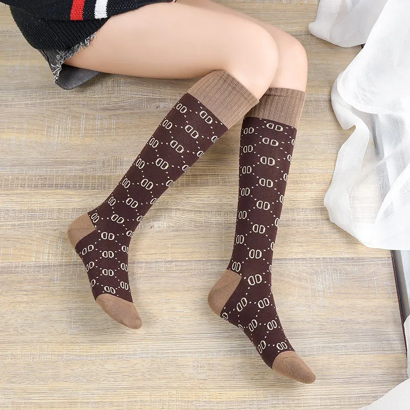 Multicolor Fashion Designer Mens Socks Women Men High Quality Cotton All-match Classic Ankle Breathable Mixing Football Basketball Socks Super ho-image-1039033567