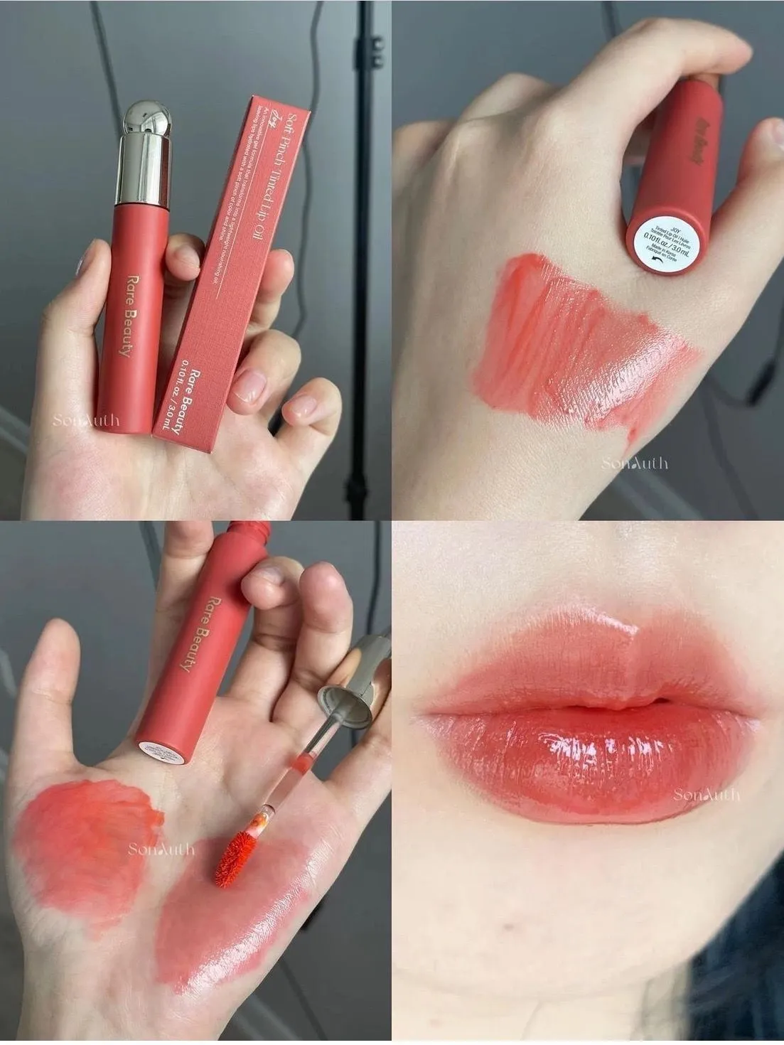 Wholesale Makeup Rare Beauty lip gloss lip oil lipstick 3D Hydra 3ml Soft Pinch Liquid Lasting Beauty Natural Liquid fast free shipping-image-1028098241