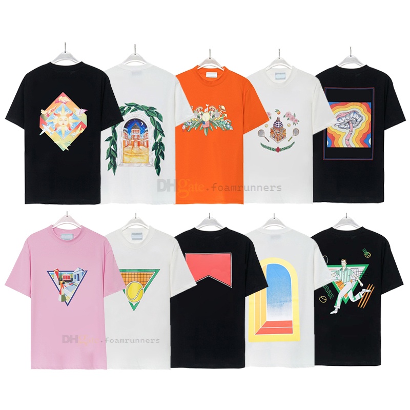 T-shirt de créateur de luxe pour hommes Femmes - Tédons de mode Tops Round couches Coupées Couchés - Vêtements décontractés de streetwear pour lo