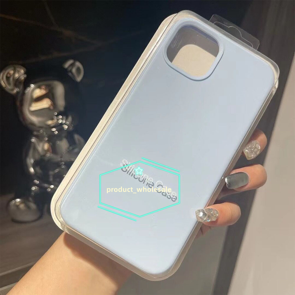 Classic Official Silcione Case Liquid Soft Rubber iPhone Case for iPhone 17 16 15 14 13 12 11 Pro Max XS XR 8 Plus Protective Cover Silky Soft-Touch