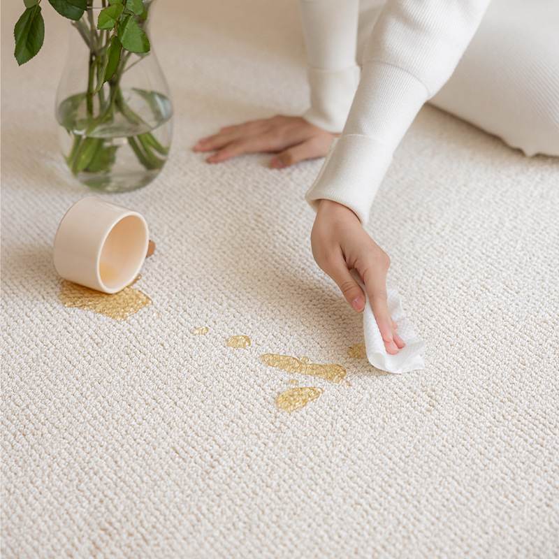Waterproof diatomaceous silk carpet, living room stain resistant, no wash, erasable sofa, autumn and winter carpet-image-1039209926
