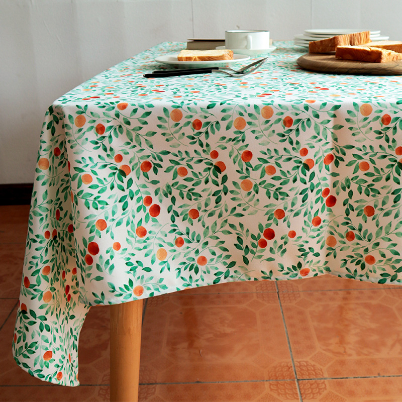 Printed Tablecloth Dining Table Cloth Tablecloth Household Coffee Table Cloth Table Flag-image-1039253352