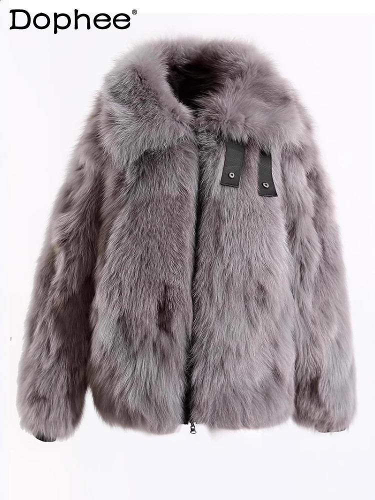 Boys Long Sleeve Handsome Jackets Mens Young Trendy Fashion Fur Integrated Coats Leather 241223Z
