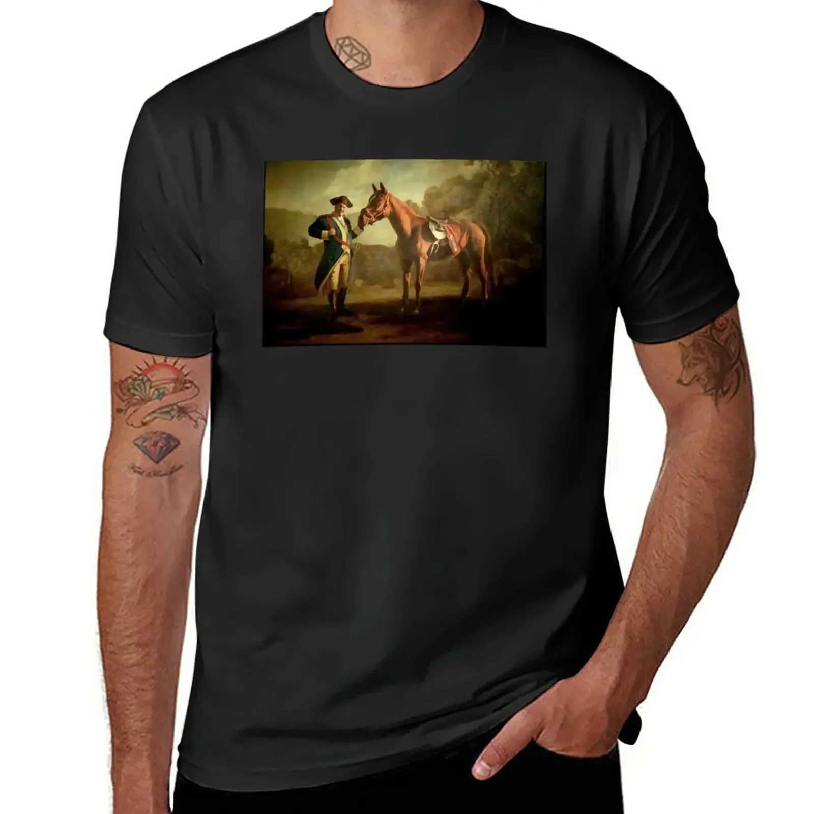 Tony Soprano painting T-shirt quick drying cute clothing anime T-shirt solid color mens fashion W241225 15$