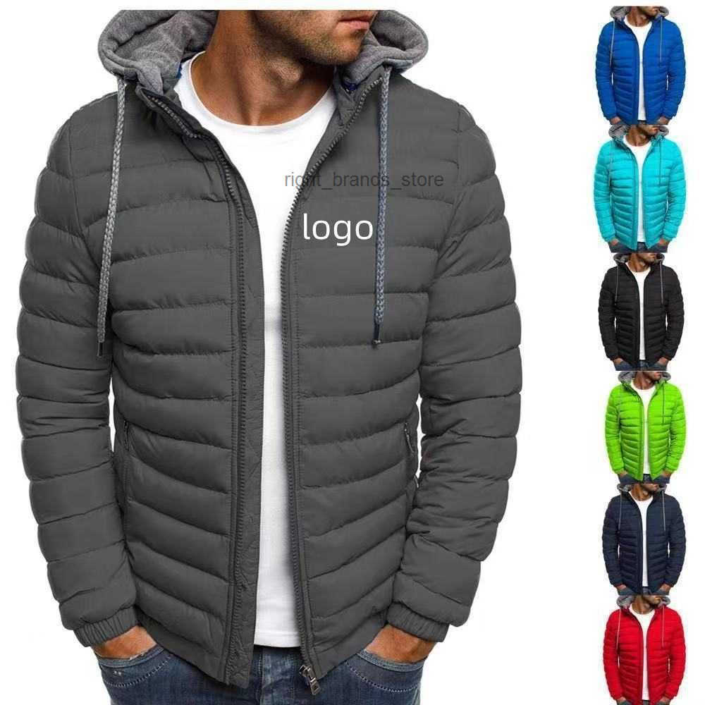 Men's Jackets Autumn and winter men's oversized coat thick coat outdoor winter men's warm zipper street style coat plus size jacke